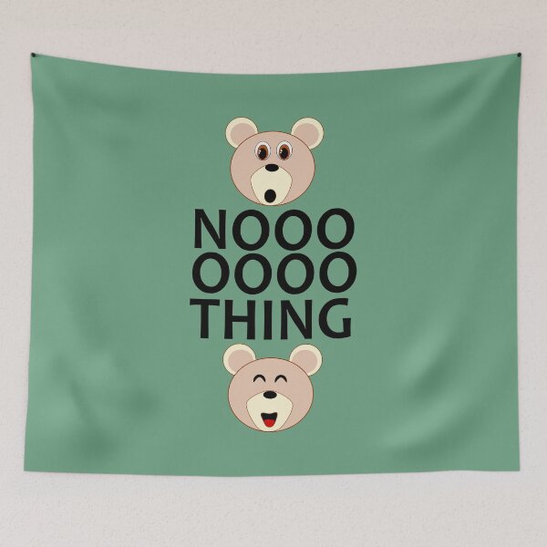 Item preview, Funny Friendly bear joking designed and sold by shopbitstockgp.