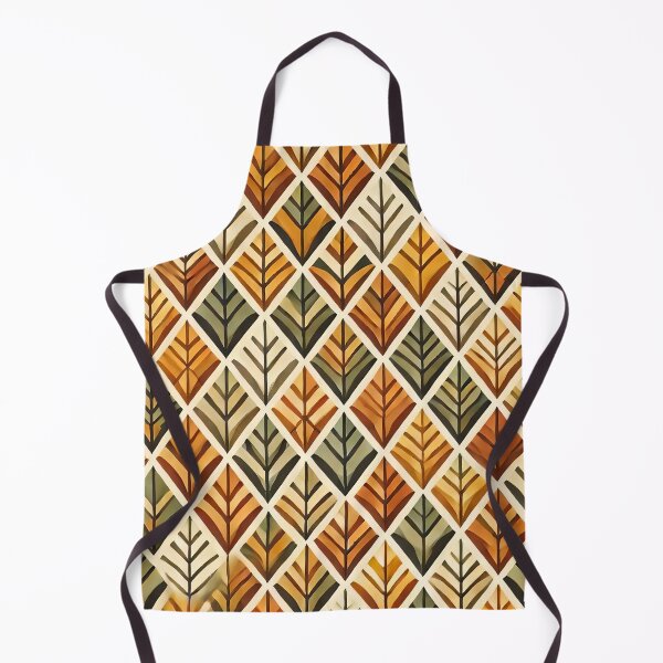 Item preview, Autumn Harlequin Diamond Pattern Warm Geometric Art Print designed and sold by PinUpPizzazz.
