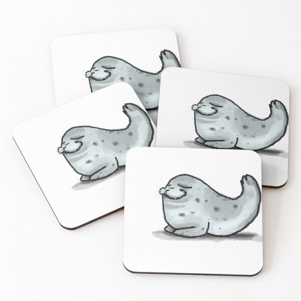 Item preview, Sleepy Seal designed and sold by Cosmonaut Seal .
