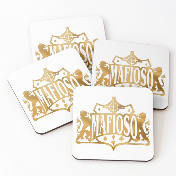 Item preview, Mafioso Classic gold foil logo designed and sold by Ghoul Enterprises.