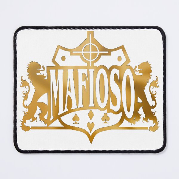 Item preview, Mafioso Classic gold foil logo designed and sold by Ghoul Enterprises.