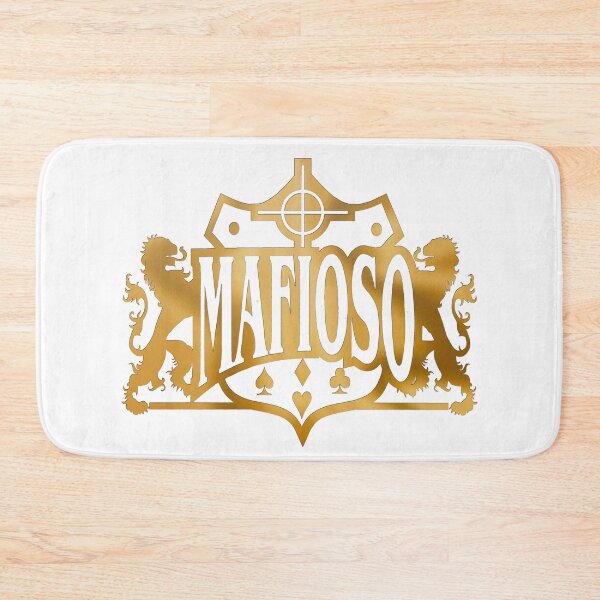 Item preview, Mafioso Classic gold foil logo designed and sold by Ghoul Enterprises.