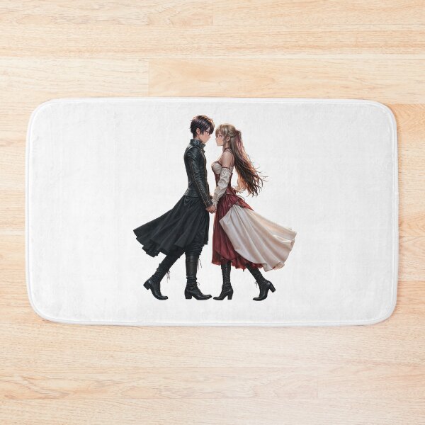 Item preview, kirito asuna holding hands designed and sold by mastorasleo.