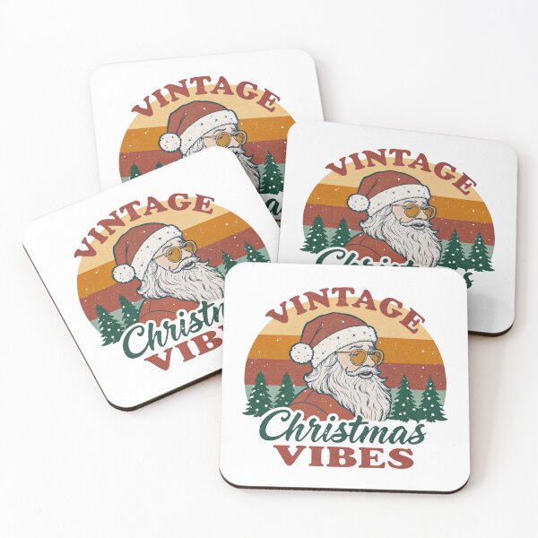 Item preview, Vintage Christmas Vibes Santa Claus Design – Retro Holiday Santa Art designed and sold by A1MarketDesigne.