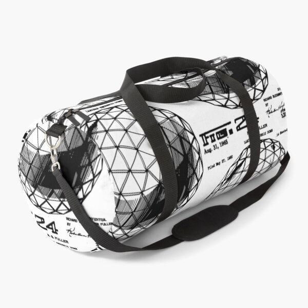 Item preview, Nerdy Vintage Buckminster Geodesic Dome Patent Black Text designed and sold by MathWare MathClips.