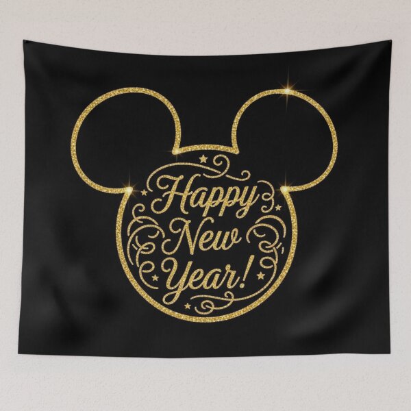 Item preview, Magical New Year Ear Outline Design designed and sold by LyssasMindArt.