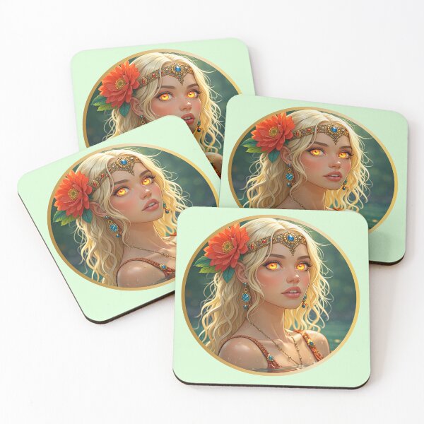 Item preview, Verdant Aphrodite – Mythological Fantasy Art designed and sold by PriyaMagic.