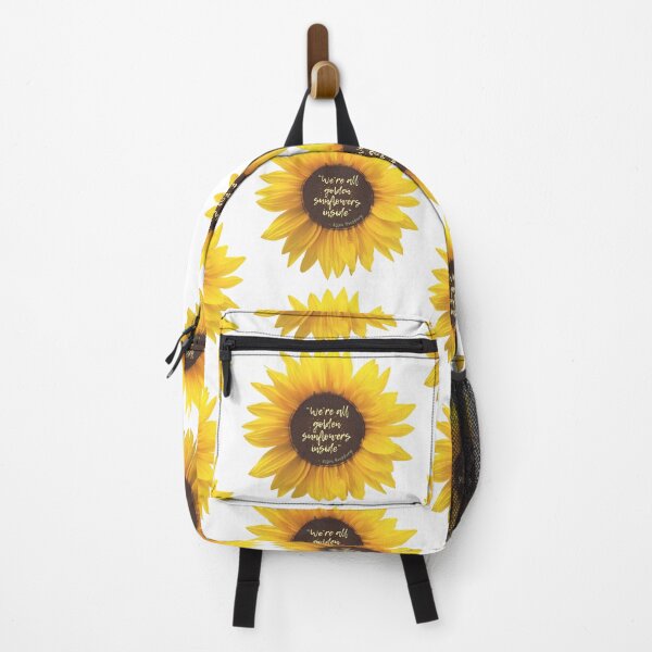 Item preview, We're All Golden Sunflowers Quote designed and sold by mezzilicious.