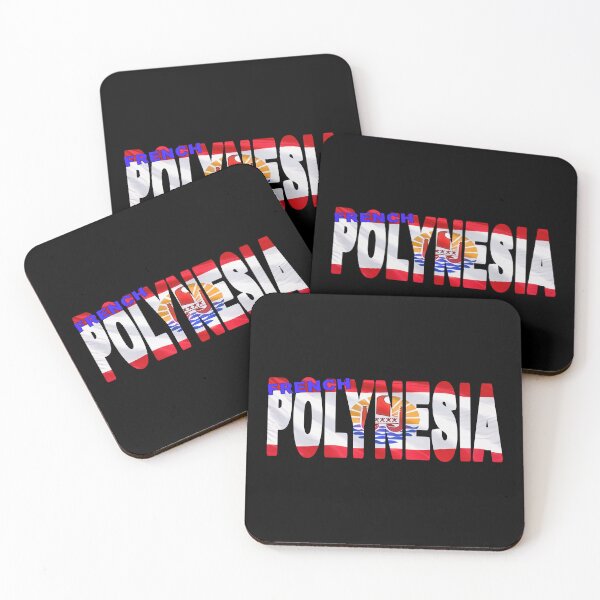 Item preview, FRENCH POLYNESIA - Flag Flying in Wind cut to Letters Souvenir Sticker Shirt designed and sold by Adam Gormley.