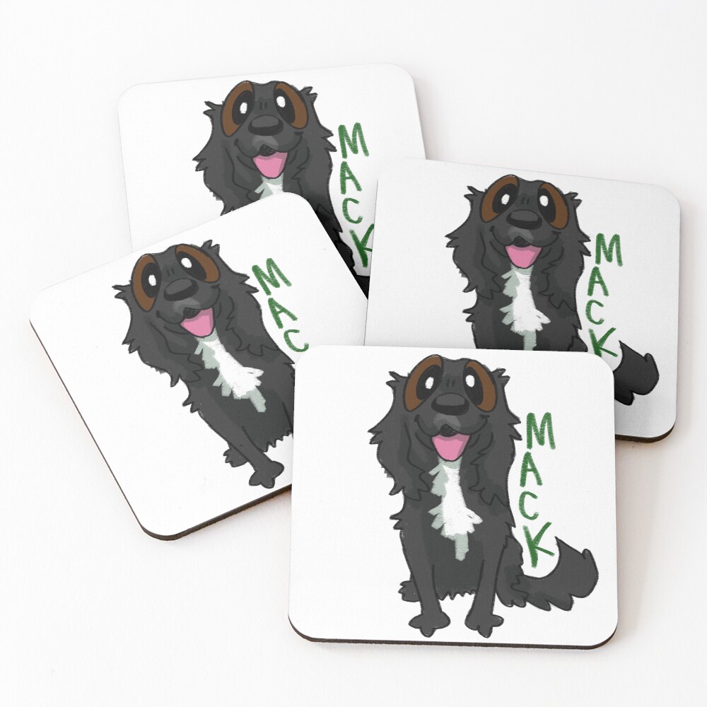 Item preview, Coasters (Set of 4) designed and sold by PerryPaws.