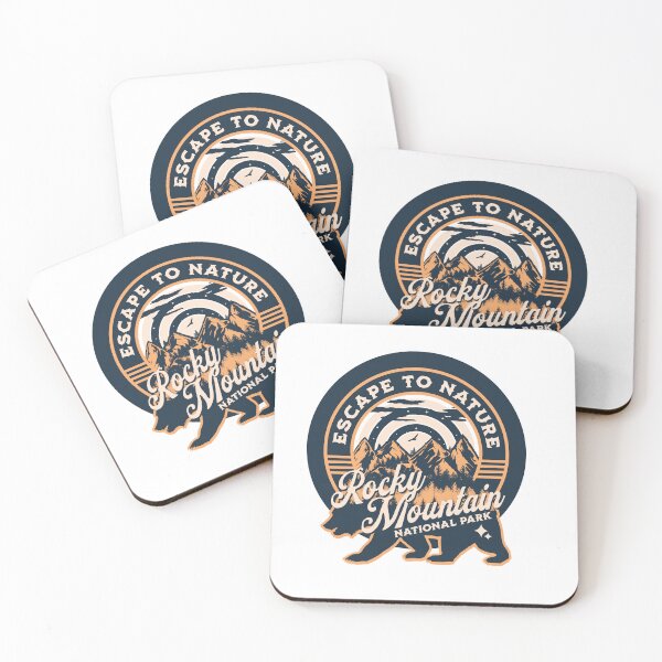Item preview, Rocky Mountain National State Park Classic T-shirt Sticker designed and sold by ThinkNature!.