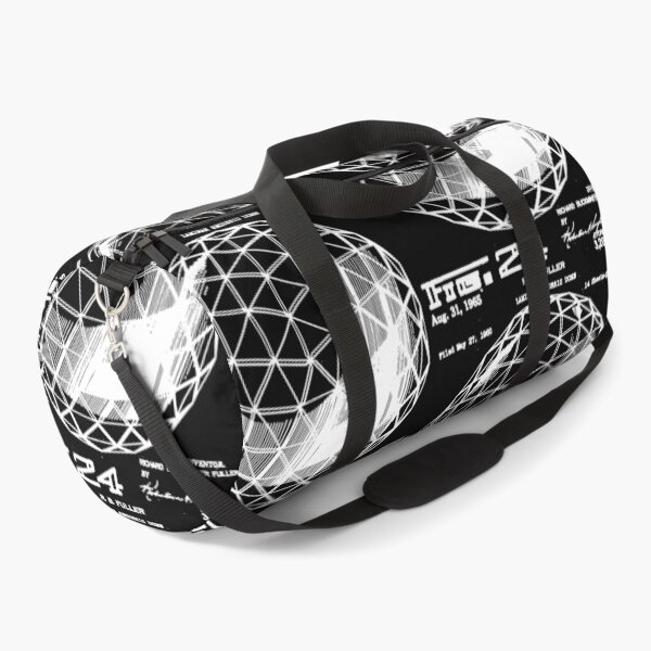 Item preview, Nerdy Vintage Buckminster Geodesic Dome Patent White Text designed and sold by MathWare MathClips.