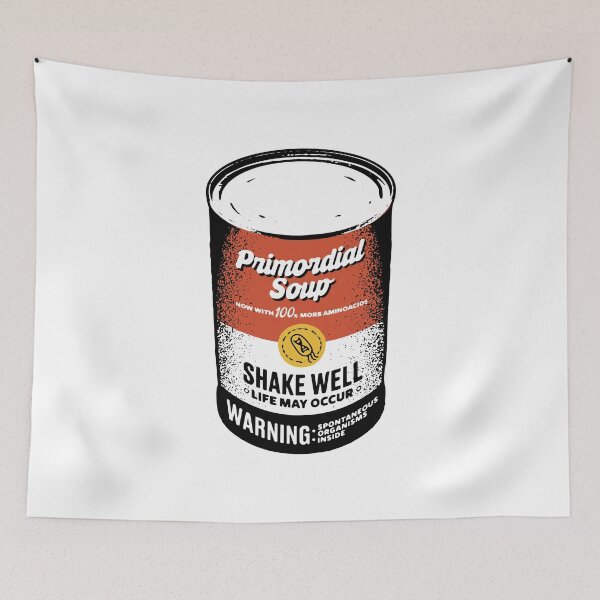 Item preview, Primordial Soup - Science Campbell's by Tobe Fonseca designed and sold by Tobe Fonseca®.
