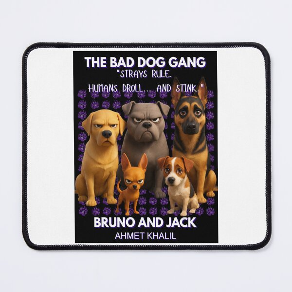 Item preview, Bruno and Jack: Bad Dog Gang - Purple designed and sold by Hiero Media Store.