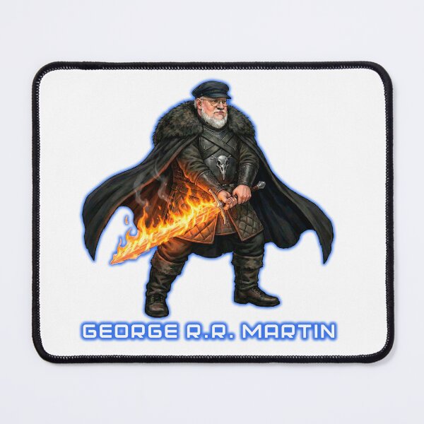 Item preview, George R.R. Martin – The Lord Commander designed and sold by Write-N-Fight.