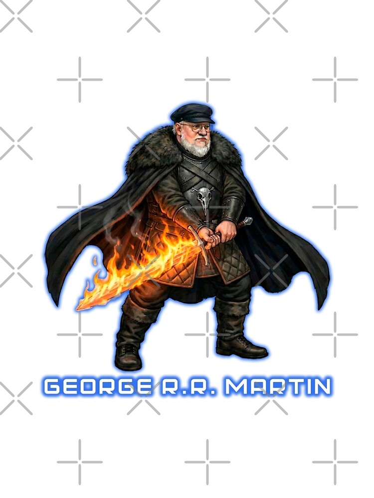 Thumbnail 5 of 5, A-Line Dress, George R.R. Martin – The Lord Commander designed and sold by Write-N-Fight.