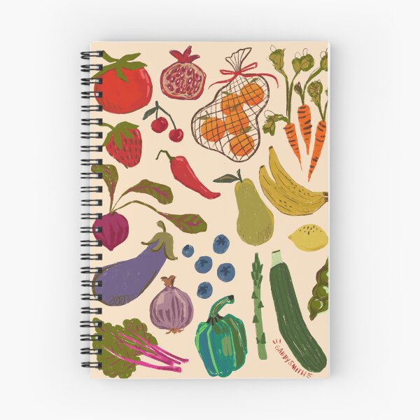 Item preview, Rainbow Fruit & Veggies designed and sold by gabbysmithartgoods.