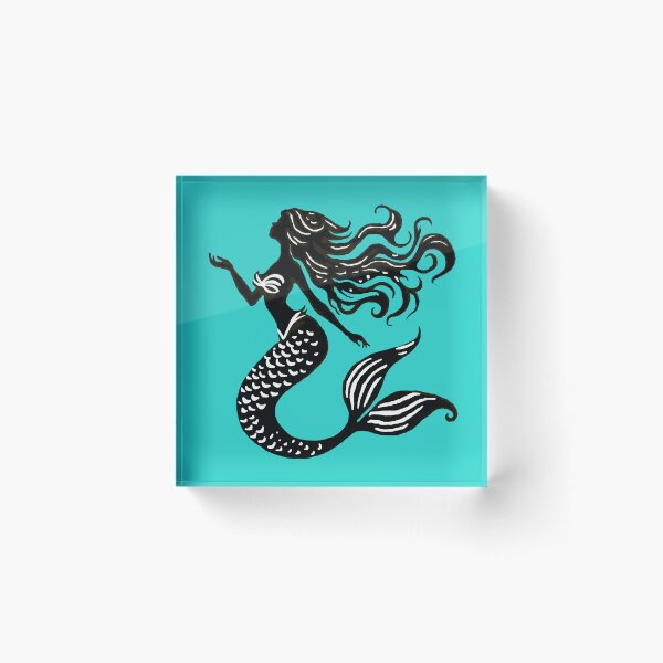 Item preview, Mermaid Silhouette designed and sold by ViaARTfactory.