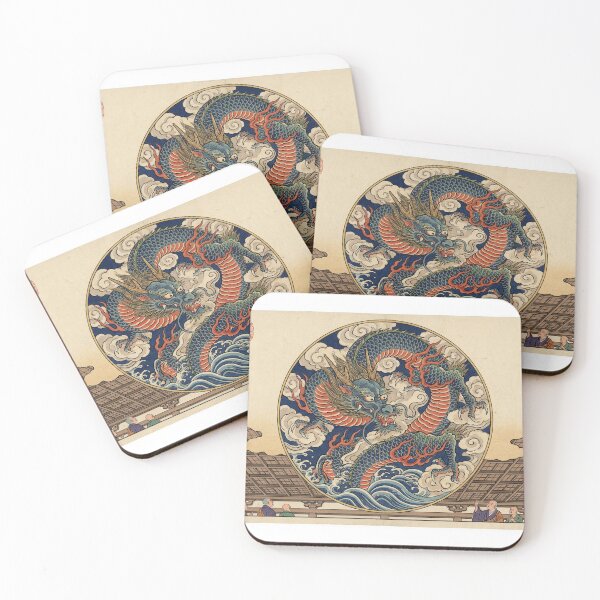 Artikelvorschau, Ukiyo-e-Drache entworfen und verkauft von Ukiyo-e,Arts2020.