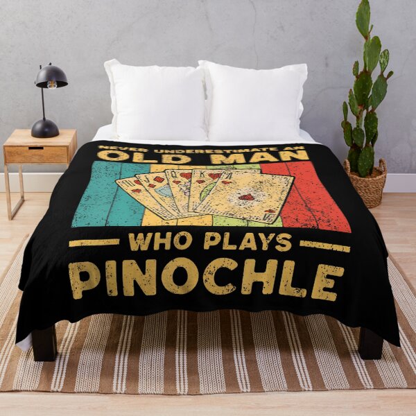 Item preview, Never Underestimate An Old Man Who Plays Pinochle Pinochle designed and sold by elihletoriong.