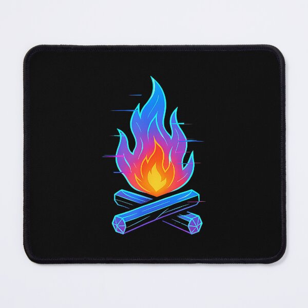 Item preview, Glitch Campfire Holo designed and sold by pfanodlnazb.