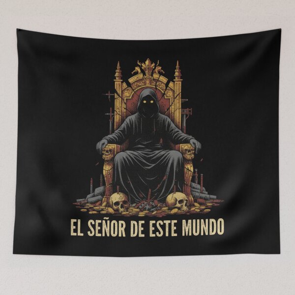 Item preview, The Lord of This World - Prophetic Retro Grunge Style T-Shirt designed and sold by elglotonmusical.