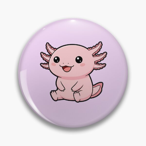 Item preview, Cute Baby Axolotl Cartoon With Big Eyes designed and sold by LightArt25.