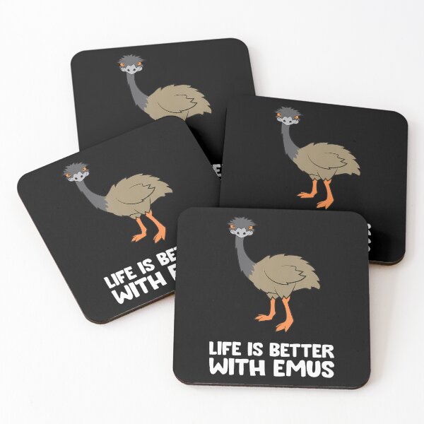 Item preview, Life Is Better With Emus designed and sold by pfanodlnazb.