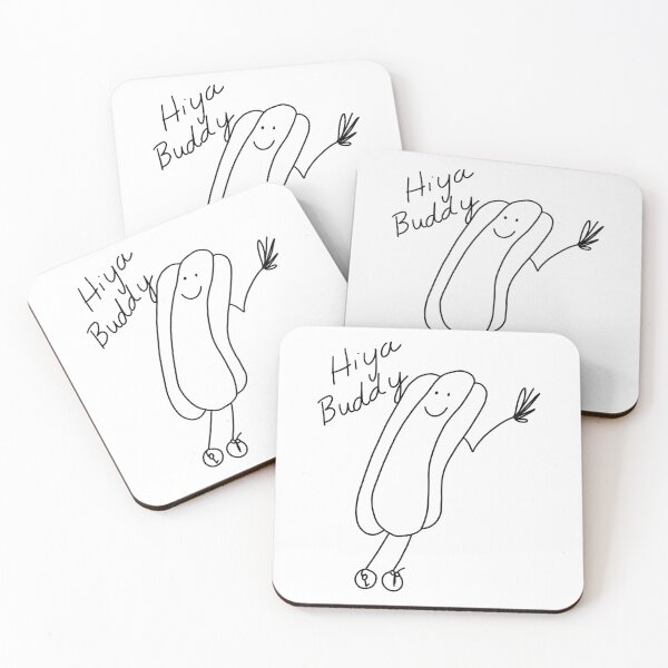 Item preview, Hiya Buddy Post It designed and sold by ddigitalmedia.