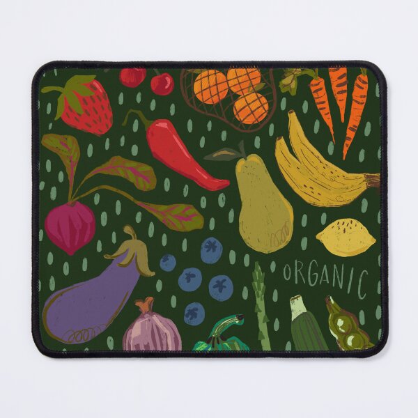 Item preview, Green organic fruits & veggies designed and sold by gabbysmithartgoods.
