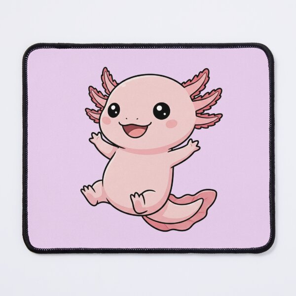 Item preview, Cute Baby Axolotl Cartoon With Big Eyes designed and sold by LightArt25.