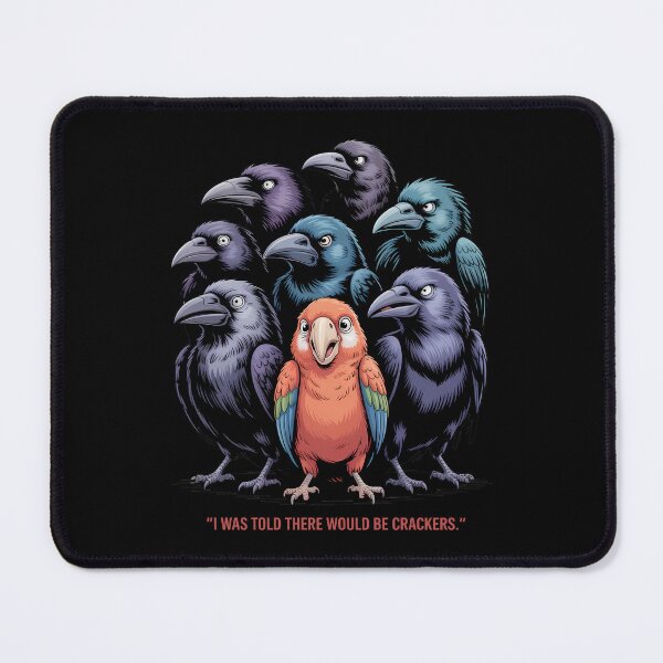 Item preview, Funny Colorful Parrot Dark Crows Birds designed and sold by k3rstman1.