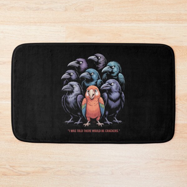 Item preview, Funny Colorful Parrot Dark Crows Birds designed and sold by k3rstman1.