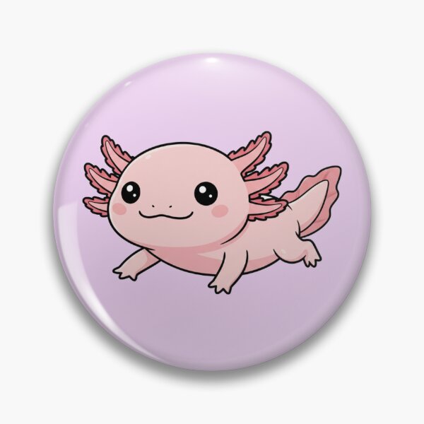 Item preview, Cute Baby Axolotl Cartoon With Big Eyes designed and sold by LightArt25.