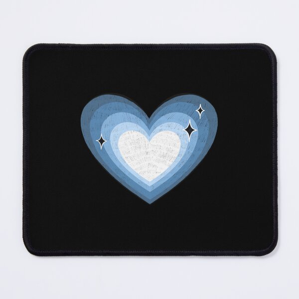 Item preview, Blue dazzling heart designed and sold by pinkyfish1010.