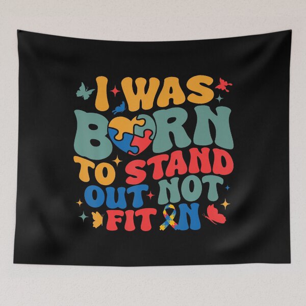 Item preview, I Was Born To Stand Out Not Fit In designed and sold by prabuniard.
