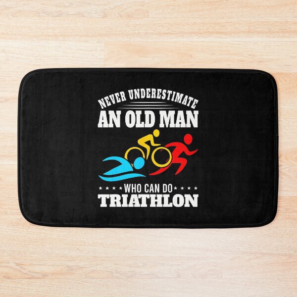 Item preview, Never Underestimate An Old Man Who Can Do A Triathlon designed and sold by zigatascob.