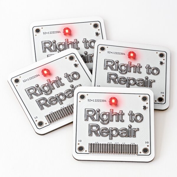 Item preview, Right to Repair White PCB designed and sold by aykiradesigns.