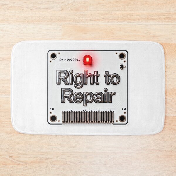 Item preview, Right to Repair White PCB designed and sold by aykiradesigns.