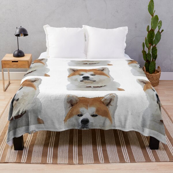 Item preview, An Akita Dog Guarding designed and sold by Shannon Price.