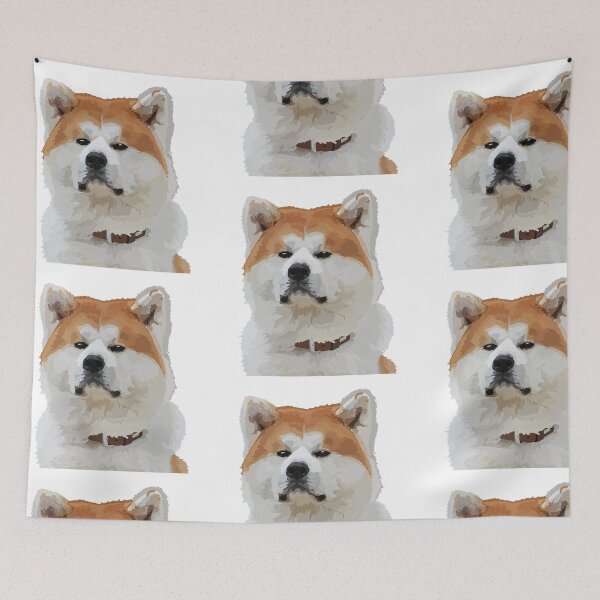Item preview, An Akita Dog Guarding designed and sold by Shannon Price.