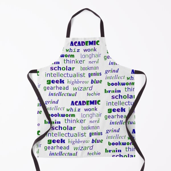 Item preview, Academic Intellect, Geek and Nerd Word Synonyms designed and sold by WD-Artist.