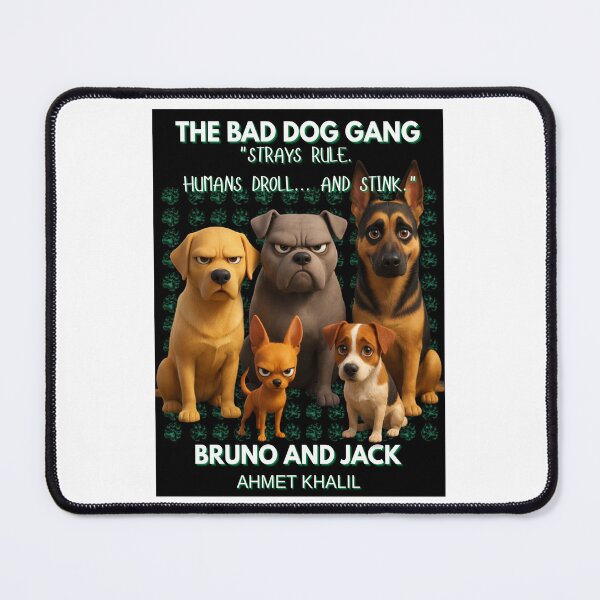 Item preview, Bruno and Jack: Bad Dog Gang - Green designed and sold by Hiero Media Store.