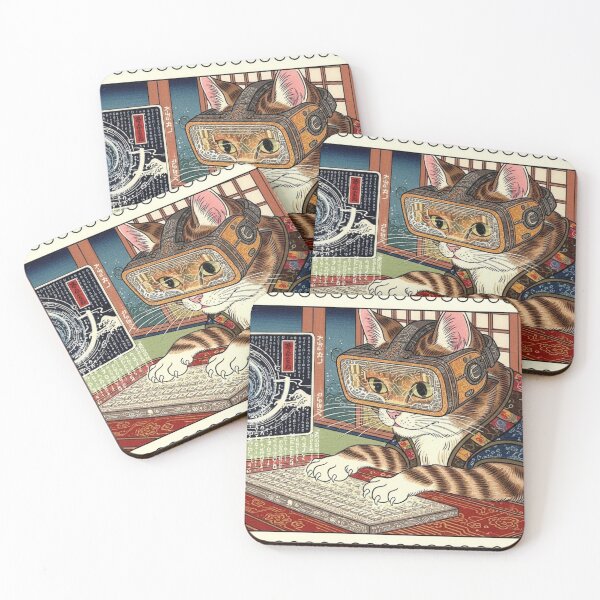Item preview, Hacker cat designed and sold by Losancestros.