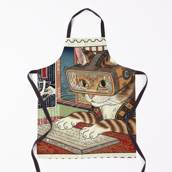 Item preview, Hacker cat designed and sold by Losancestros.