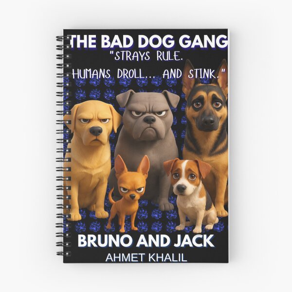 Item preview, Bruno and Jack: Bad Dog Gang - Blue designed and sold by Hiero Media Store.