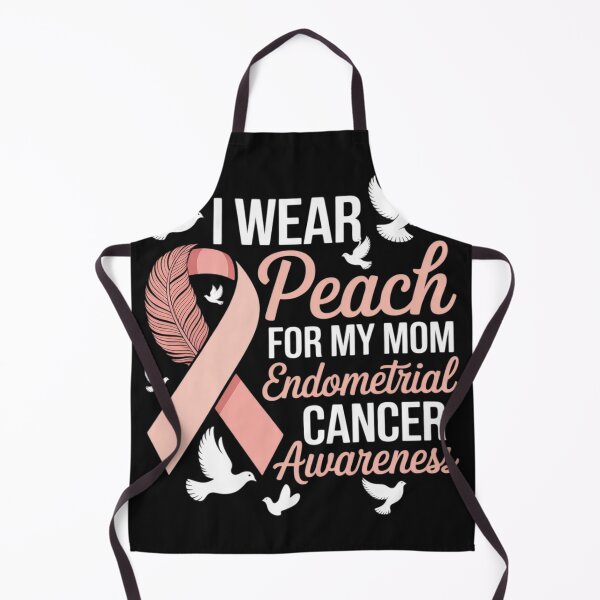 Item preview, Endometrial Cancer Awareness I Wear Peach for my Mom designed and sold by GaryBellcvbnb.