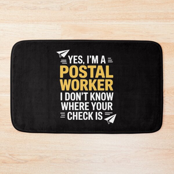 Item preview, Yes I'm A Postal Worker - Postman Mailman Mail Carrier designed and sold by Vexat062Art.