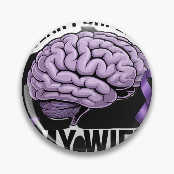 Item preview, Epilepsy Awareness I Wear Purple For My Wife Purple ribbon designed and sold by GaryBellcvbnb.