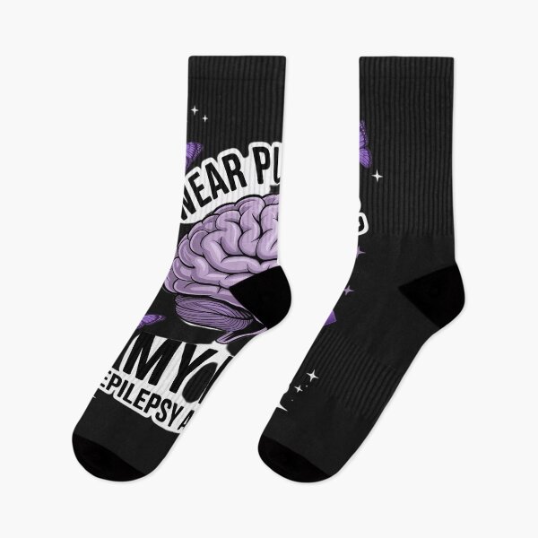 Item preview, Epilepsy Awareness I Wear Purple For My Wife Purple ribbon designed and sold by GaryBellcvbnb.